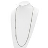 Chisel Stainless Steel Polished Infinity Sign 3-Strand 36" Curb Chain Necklace - 3 of 3