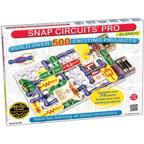 SNAP CIRCUIT HOME LEARNING ELECTRONIC FUN W/CASE