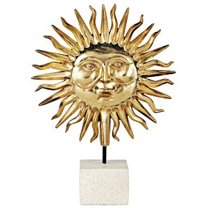 Design Toscano Golden Life Force Sun Statue - 1 of 4