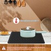 LunaLulinlk Silicone Dish Drying Mat Silicone Stove Mat 28×20in Large Silicone Stove Top Protector Reusable - 3 of 4