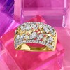 Ross-Simons 1.00 ct. t.w. Diamond Leaf Vine Ring in 14kt Yellow Gold - 4 of 4