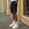 Dalix Alien Embroidered Short Soft Fleece Relaxed Drawstring Fit Lounge Mens - 4 of 4
