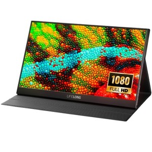 Lifelong 1920 x 1080 15.6" 1080P Portable Monitor G70-T - 1 of 4