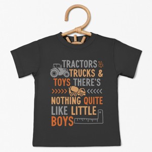 The Juniper Shop Trackers, Trucks & Toys Toddler Short Sleeve Tee - 1 of 4