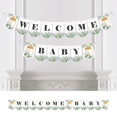 Big Dot Of Happiness Boho Botanical Baby Greenery Baby Shower