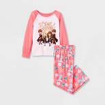 Girls' Harry Potter 2pc Pajama Set - Pink