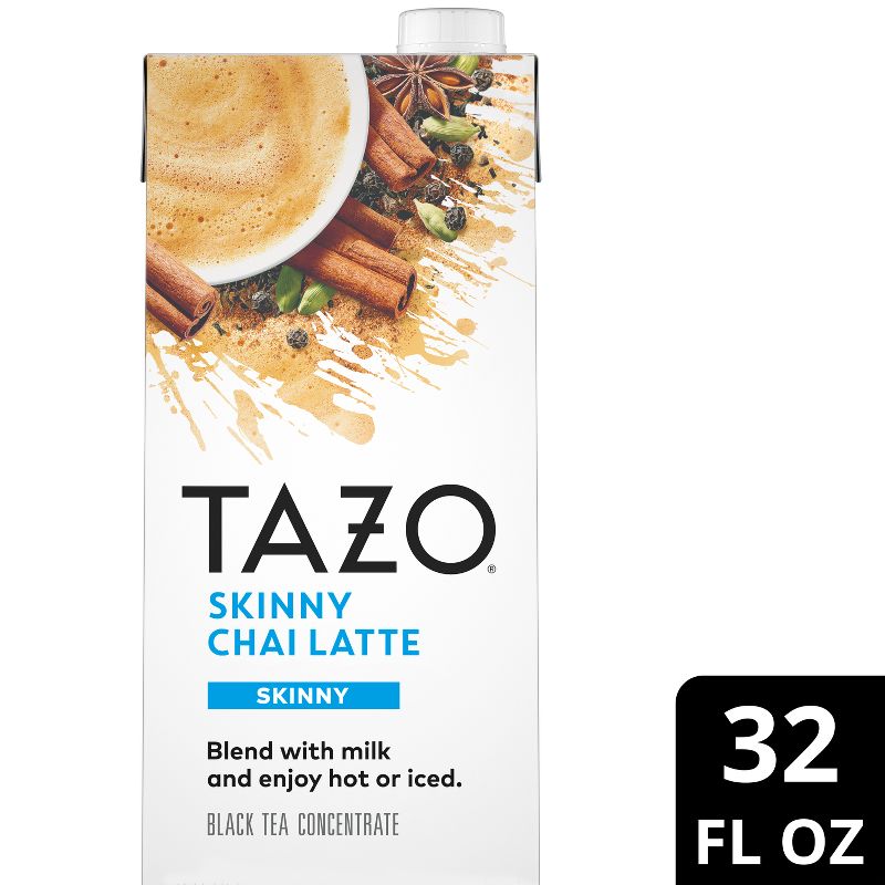 Tazo Skinny Latte Chai Black Tea - 32 fl oz, 1 of 11