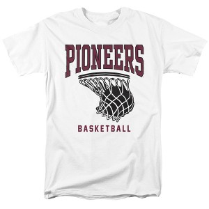 Texas Woman'S University Basketball Hoop Adult T-Shirt Athletic Heather - 1 of 4