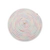 Unique Bargains Trivet Round Rope Woven Mat Cotton Non-woven Fabric 8.66"x8.66"x0.31" - 3 of 3