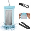 Unique Bargains Full Stripe Mobile Waterproof Bag 2 Pcs - 3 of 4