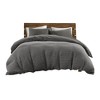 NicBex 3 Pcs Twill Washed Comforter Set Cozy Cotton Bedding Set, All-Season Bedding Comforter Sets Duvet Set, Machine Washable - 2 of 4