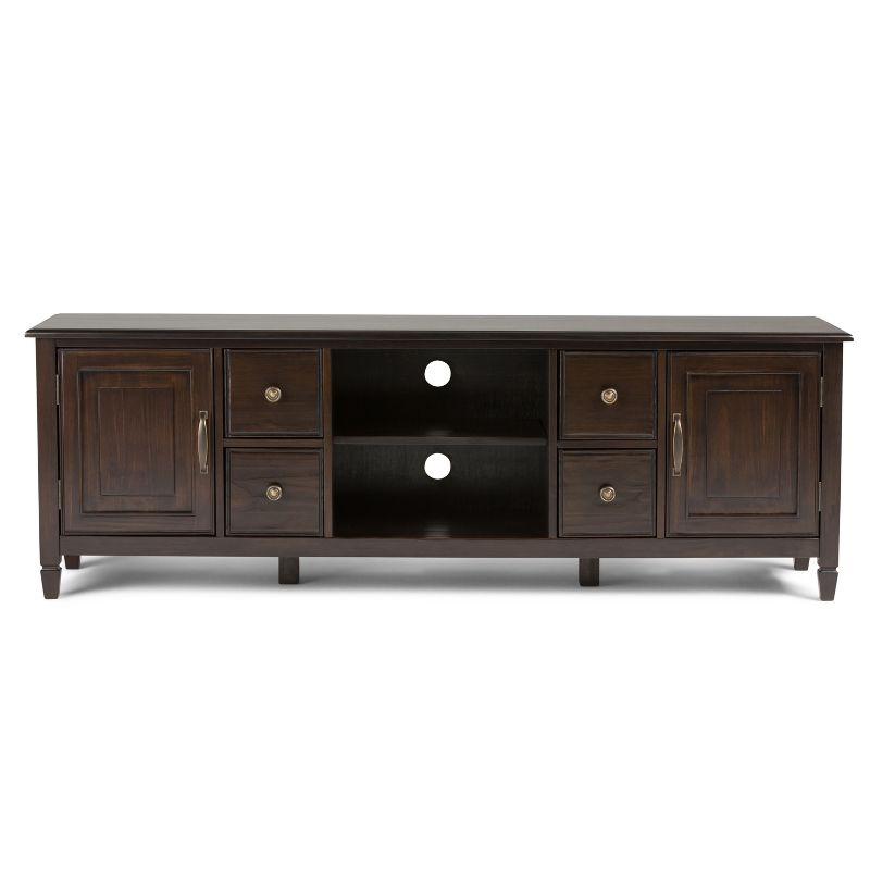 WyndenHall 72" Hampshire Wide TV Stand for TVs up to 80", 4 of 11
