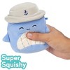 Squishmallows Original 5" Samir The Blue Whale W Navy Anchor Bucket Hat-Officially Licensed 2025 Jazwares Mini Sailor Plush-Collectible Stuffed Animal - 4 of 4