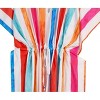 HAPPY BAY Women's Beach Maxi Caftan Casual Long Dresses 2X-3X Stripes Multicolor - 3 of 3