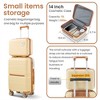 BEAFUP Luggage Sets 4 Piece(14/20/24/28) PP Lightweight & Durable Expandable suitcase - 2 of 4