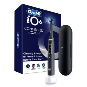 Oral-B iO6 Black Electric Toothbrush with Multiple Brush Modes