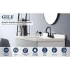 PAGED 2-Handle Bathroom Sink Faucet with Pop-up Drain and Supply Hoses,Bathroom Faucet for Home Sinks - 4 of 4