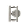 Progress Lighting Frame Collection, 1-Light Bath Vanity Fixture, Brushed Nickel, Circular Etched Opal Glass Shade - 4 of 4