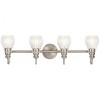 Kichler Lighting Greeier 4 - Light Vanity in  Brushed Nickel - 2 of 4