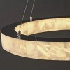 31.5“ Round Alabaster Chandelier - 4 of 4