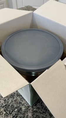 8pc Glass Set Of 4 Mixing Bowls With Lids Clear - Figmint™ : Target