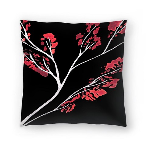 Large Leaf Study Iii By Modern Tropical 20 X 20 Throw Pillow - Americanflat  : Target