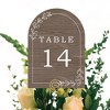 Big Dot of Happiness Rustic Wedding Table Numbers Centerpieces, Double-Sided 5 x 7 inches Paper Cards, Table Numbers - 1-20 - 4 of 4