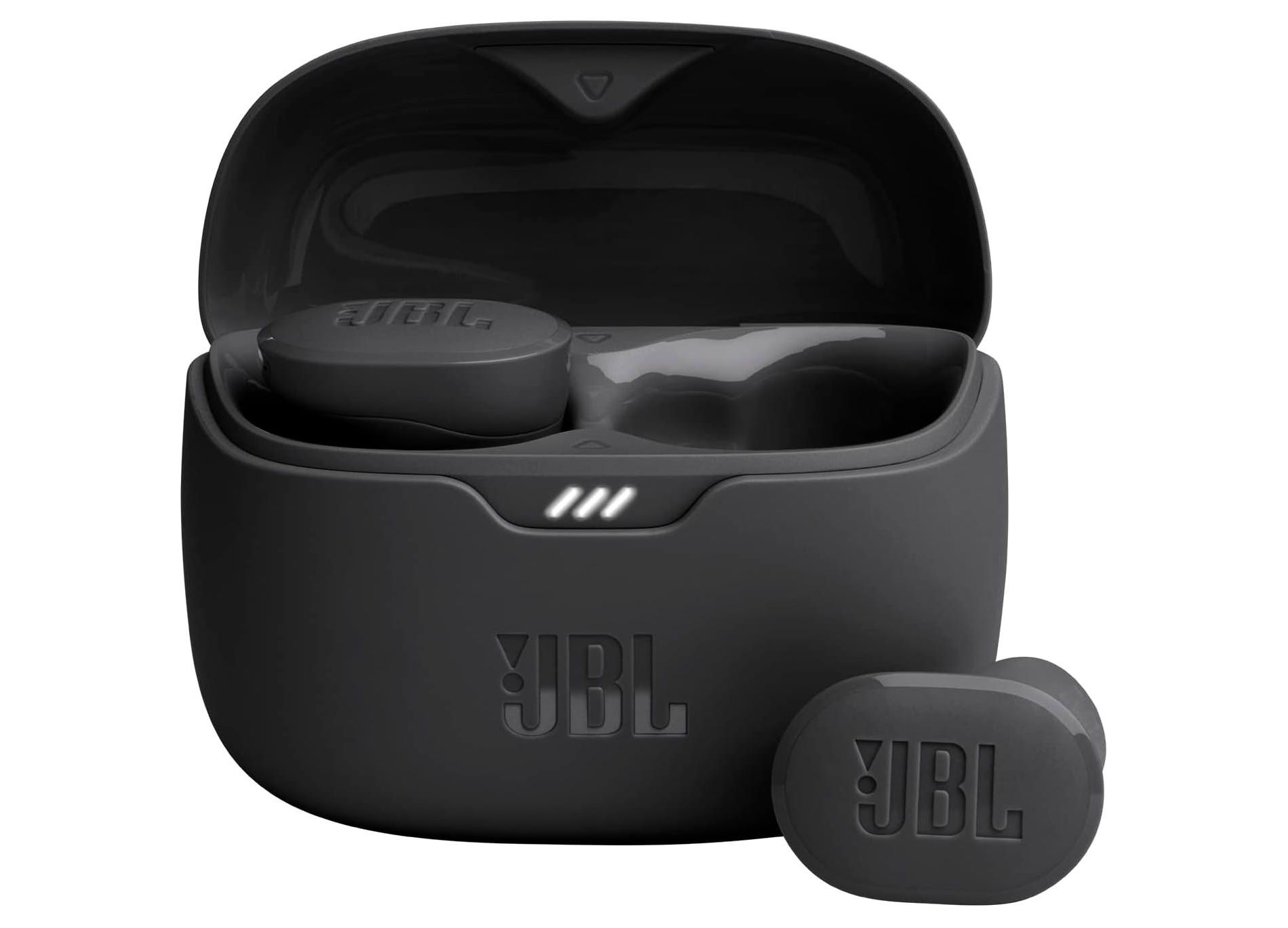 Refurbished: JBL Tune Buds - True wireless Noise Cancelling earbuds JBL Pure Bass Sound Bluetooth 5.3 Black - Manufacturer Refurbished