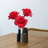 Floral Home 8" Pick Deep Pink Rose - 50-Piece - 2 of 3