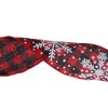 Unique Bargains Gift Wrap Ribbons Plaid Faux Linen 179.13"x2.48" 1 Pc - 4 of 4