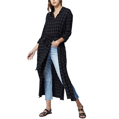 Sanctuary Clothing Womens Maxi Button Up Shirt