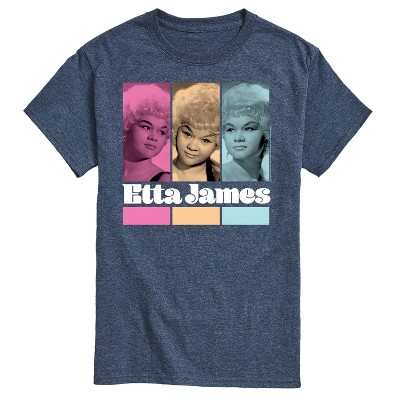 Men's - Etta James - Portrait Grid Short Sleeve Graphic T-Shirt