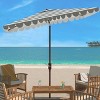 Vienna 6.5 X 10 Ft Rectangle Crank Umbrella - PAT8311 - Safavieh - 2 of 4
