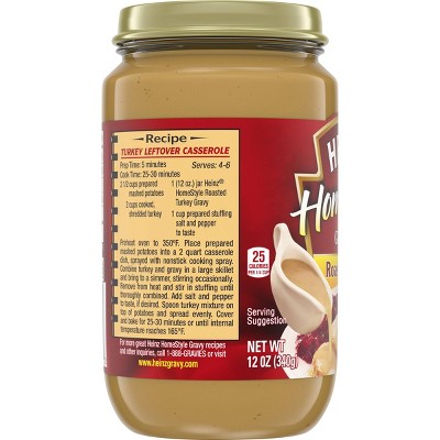 Heinz Home Style Roasted Turkey Gravy - 12oz