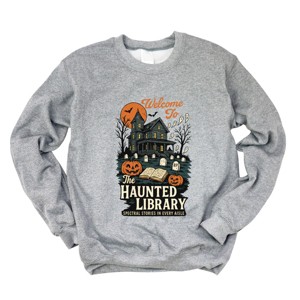The Haunted Library -  Womens Sweatshirt - 1 of 3