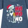 Girls' - SpongeBob SquarePants - Ho Ho No Graphic Short Sleeve Fleece Dress - 2 of 4