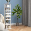 Costway 1/2 PCS 4 FT Tall Artificial Lemon Tree with Lemon Fruits, Cement Pot for Porch, Office - image 2 of 4