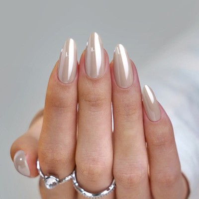 BTArtboxnails Nuts Glazed Donut Almond Nails - Press On Nails