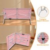 GlasFlength Folding Tables Adventure Ready Folding Table Rugged Design for Outdoor Events and Compact Living, Pink, 70.87"*28.98"*28.98" - 3 of 4