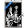 Trends International Wayne Gretzky - Trophies Framed Wall Poster Prints - 3 of 4