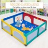 Infans Extra Large Baby Playpen Safety Baby Play Yard w/50 Ocean Balls & 4 Handles - image 2 of 4