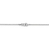 Black Bow Jewelry 1mm, 14k White Gold, Box Chain Necklace - 4 of 4