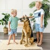 Melissa & Doug Giant German Shepherd - Lifelike Stuffed Animal Dog  (over 2 feet tall) - 2 of 4