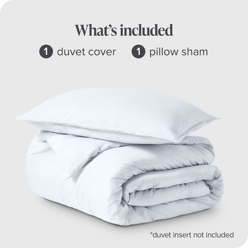Double Brushed Duvet Set - Ultra-Soft, Easy Care by Bare Home, 4 of 11