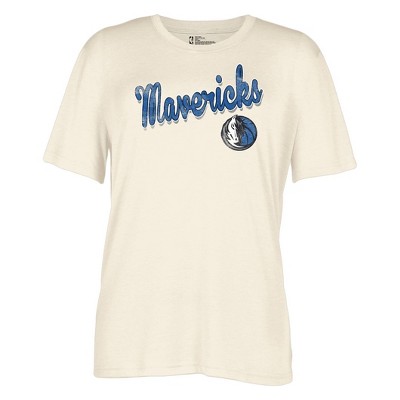 NBA Dallas Mavericks Women's Off White Fashion T-Shirt