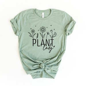 Simply Sage Market Women's Plant Lady Flowers Short Sleeve Graphic Tee - 1 of 3