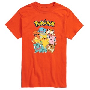 Men's - Pokémon - Pokémon Character Group Short Sleeve Graphic T-Shirt - 1 of 4