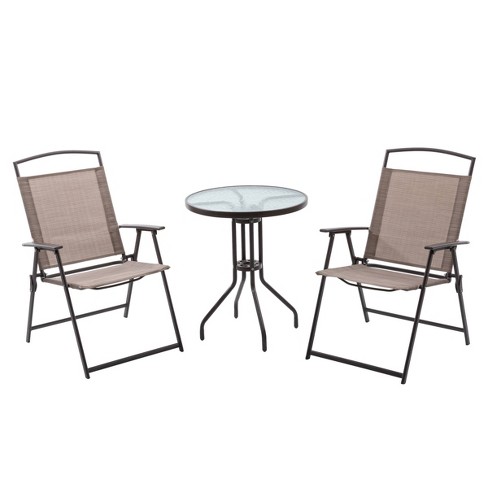 Folding patio discount bistro table target