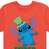 Boys' - Disney - St. Patrick's Day Stitch & Clovers Short Sleeve Graphic T-Shirt - 2 of 4