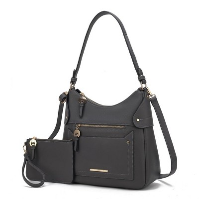 MKF Collection Maeve Women’s Shoulder Bag with Wristlet Pouch by Mia K